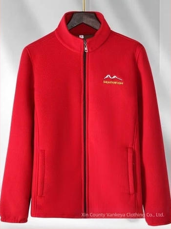 Középkorú nőknek készült polár fleece kardigán, ősz-tél, vastag anyag, casual szabás