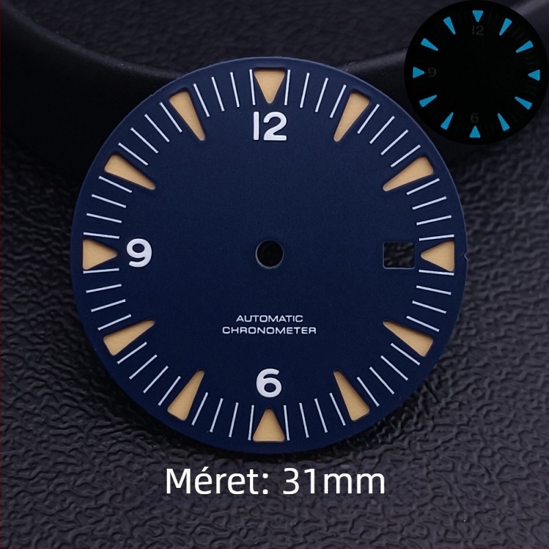 Óra módosítás: Seamaster-stílusú rozsdamentes acél tokkal az 8215 mechanikus mozgáshoz, lug szélesség 20 mm