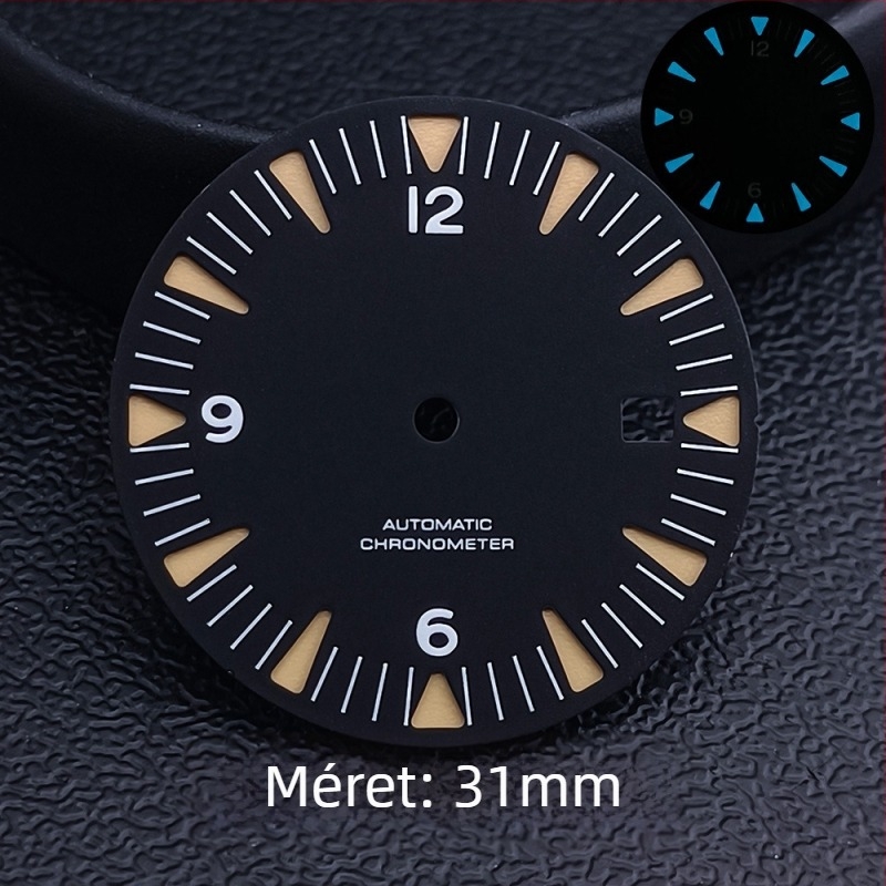 Óra módosítás: Seamaster-stílusú rozsdamentes acél tokkal az 8215 mechanikus mozgáshoz, lug szélesség 20 mm