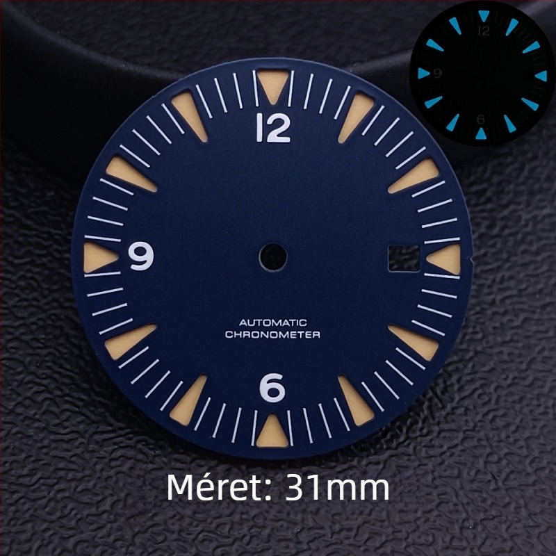 Óra módosítás: Seamaster-stílusú rozsdamentes acél tokkal az 8215 mechanikus mozgáshoz, lug szélesség 20 mm