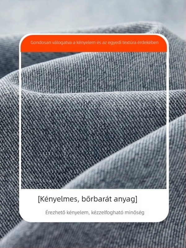 Amerikai retro farmernadrág férfiaknak és nőknek, őszies kék, széles szárú, plusz méret, sokoldalú, laza