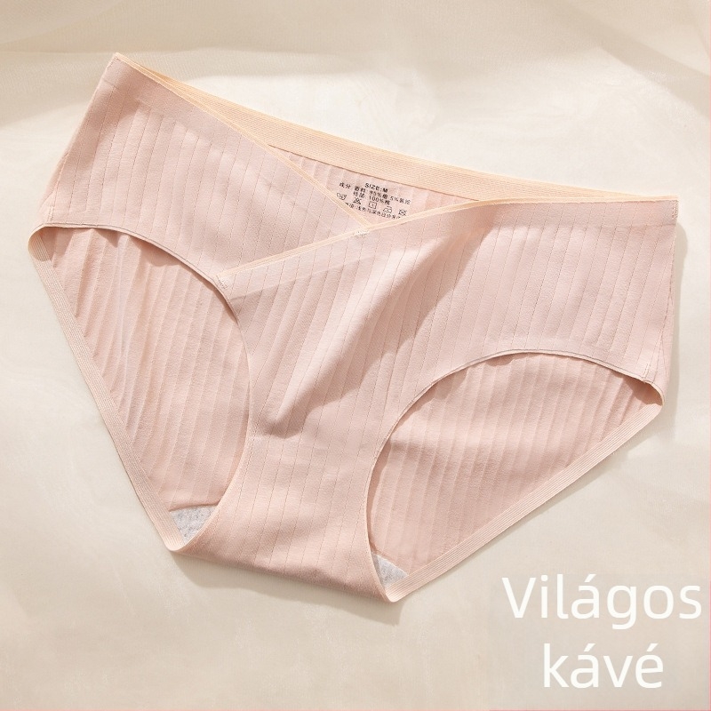 Monroe Pamut kismama bugyi, középmagasságú derék, has-támasz, lélegző pamut bélés, 95–100% pamut