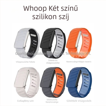 Whoop 4.0 szilikon szíj, egyláncos csattal, 9 g, testreszabható interfész méret