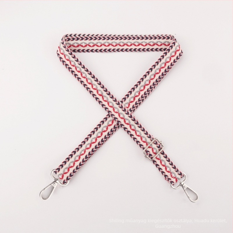Új színblokkolt, vastag vállpánt táskákhoz, cserélhető hosszú vállpánttal crossbody használatra