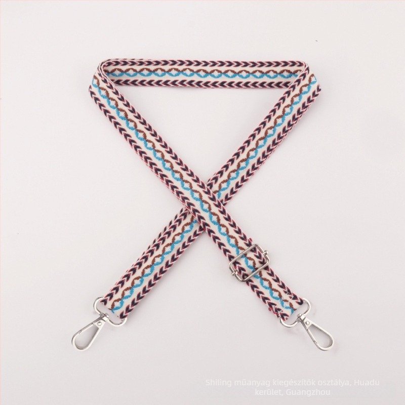 Új színblokkolt, vastag vállpánt táskákhoz, cserélhető hosszú vállpánttal crossbody használatra