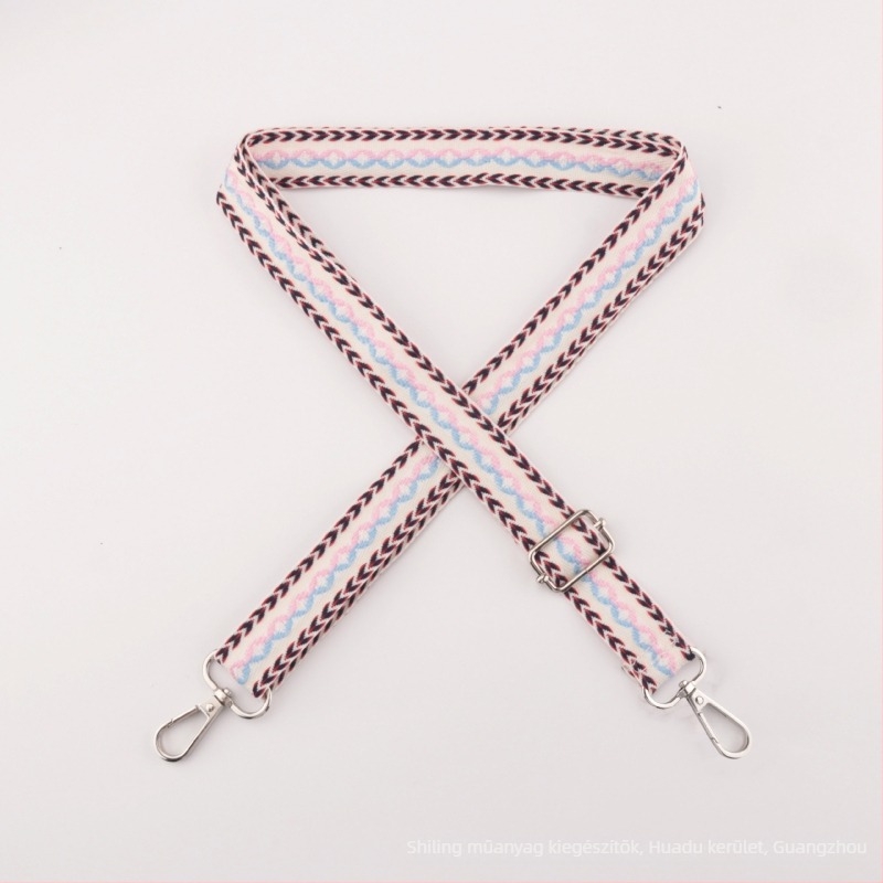 Új színblokkolt, vastag vállpánt táskákhoz, cserélhető hosszú vállpánttal crossbody használatra
