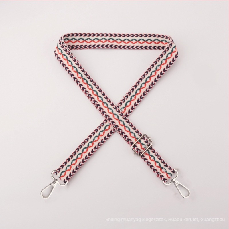 Új színblokkolt, vastag vállpánt táskákhoz, cserélhető hosszú vállpánttal crossbody használatra