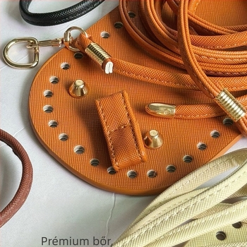 Kézzel szőtt dumpling bőrtáska – egyszínű, lélegző, vízálló, könnyű poggyász-kiegészítő