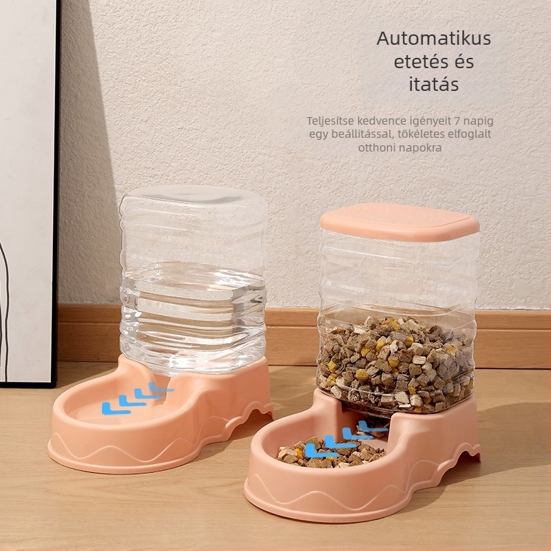 Automata víz- és etető adagoló 3,8 L kapacitással háziállatok számára