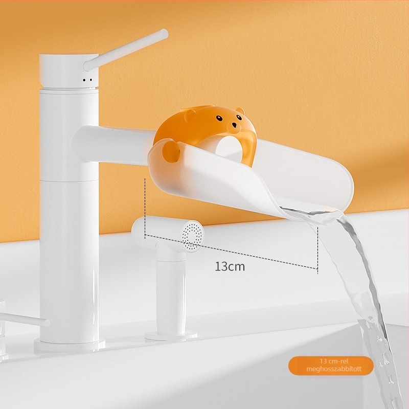 Csaptelep hosszabbító gyerekeknek - Cartoon sorozat, szilikon anyag, 2025 tavaszi megjelenés