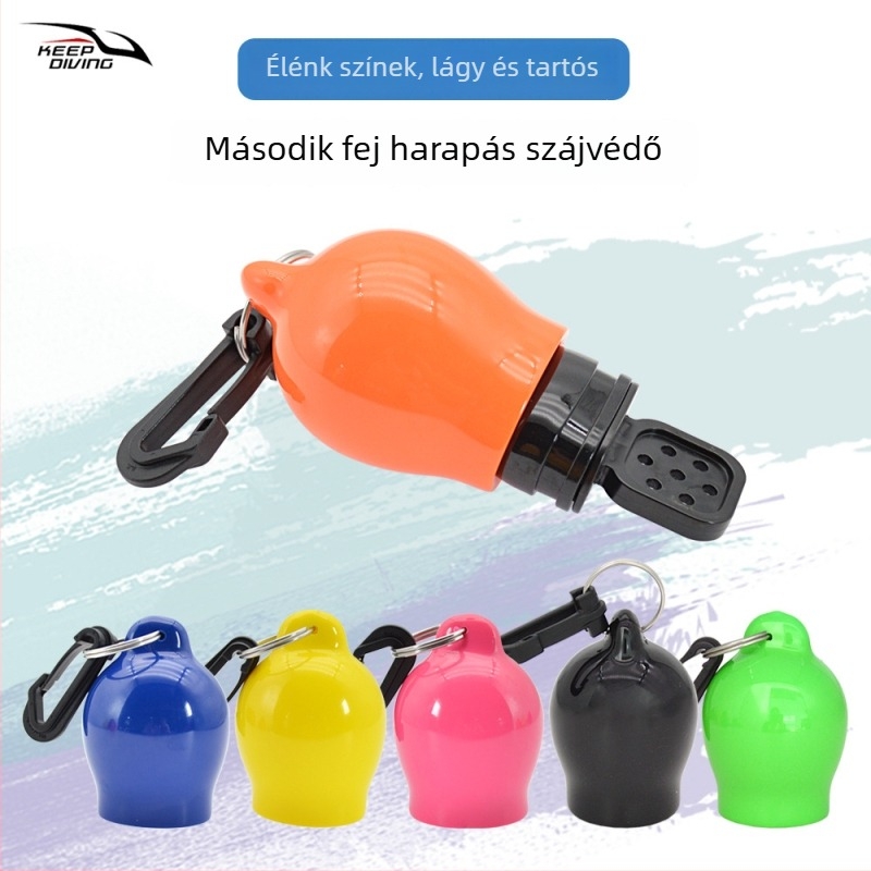 Búvár regulátor harapófogó védő sapka, PVC, KEEP DIVING, Tajvani eredet, licencolt magáncímke