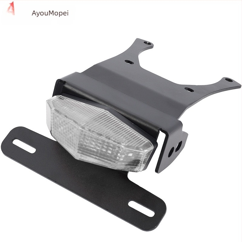 LED hátsó rendszámtábla keret Honda CRF250L/CRF250L Rally számára, 3 mm vastag alumínium ötvözet