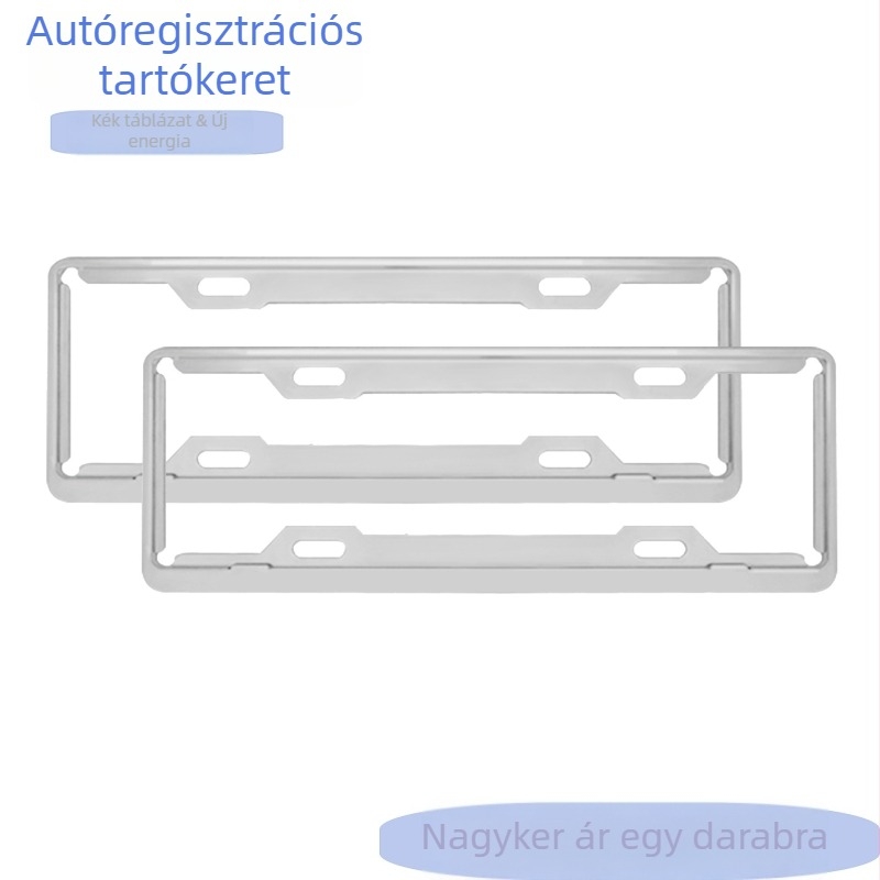 Univerzális rendszámtábla keret, alumínium ötvözet, modell 1.0/1.2, alkatrész szám 1, Suzeda