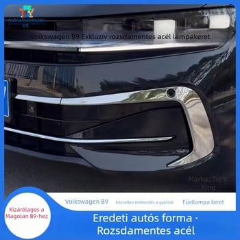 Magotan B9 ködfényszóró dekoratívcsík és első rész kerete, 2024–2025 modell, testreszabható