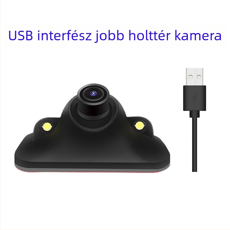 Jobboldali holttér kamera autóhoz – USB Android, 1080P, 360° állítható, UVC protokoll, modell M1