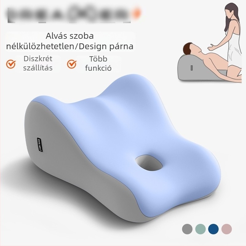 Ágyéki támasz párna irodába — memóriahab töltet, modern minimalista stílus, egyedi feldolgozás