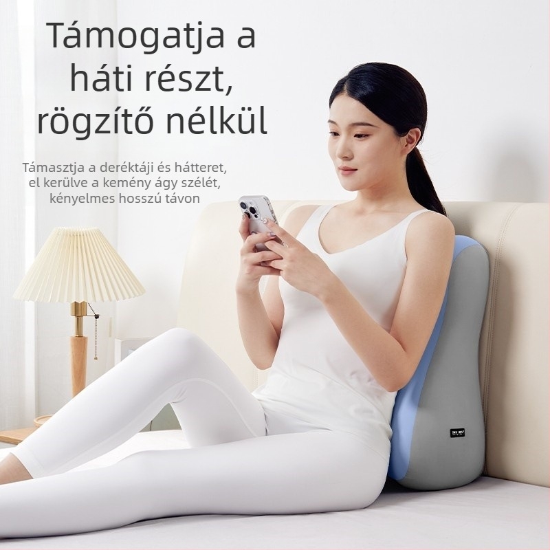 Ágyéki támasz párna irodába — memóriahab töltet, modern minimalista stílus, egyedi feldolgozás