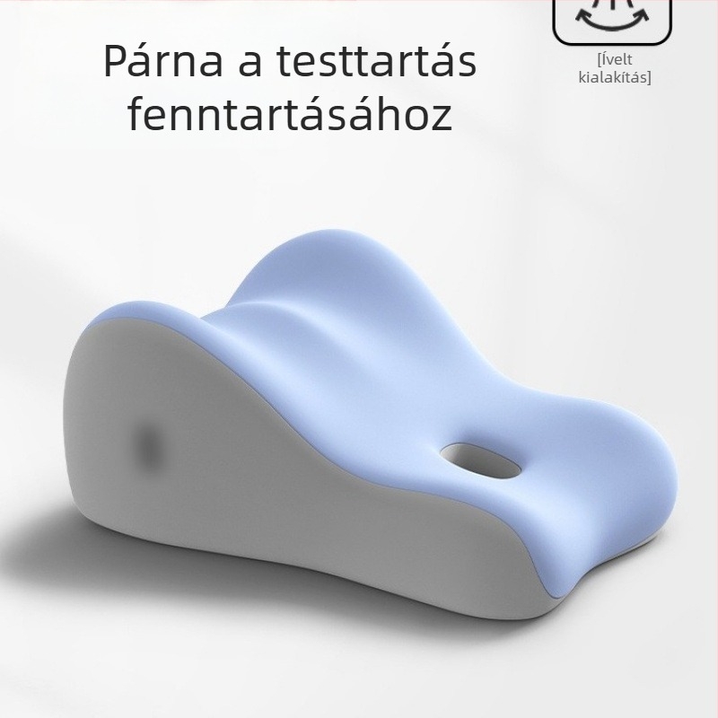 Ágyéki támasz párna irodába — memóriahab töltet, modern minimalista stílus, egyedi feldolgozás