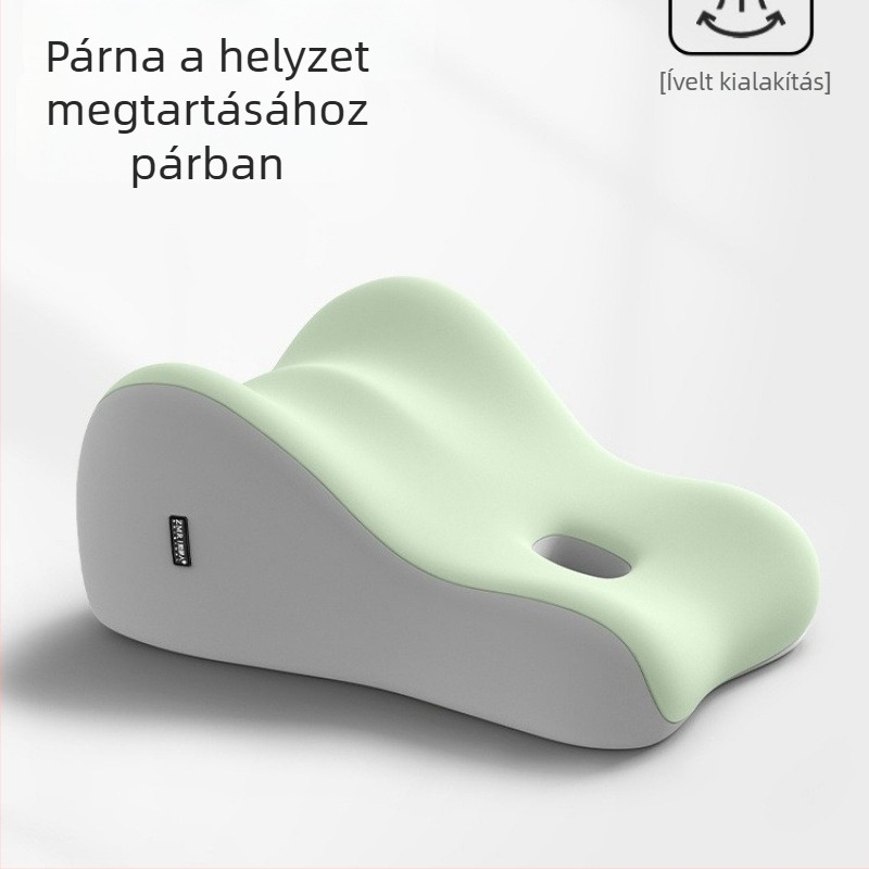 Ágyéki támasz párna irodába — memóriahab töltet, modern minimalista stílus, egyedi feldolgozás