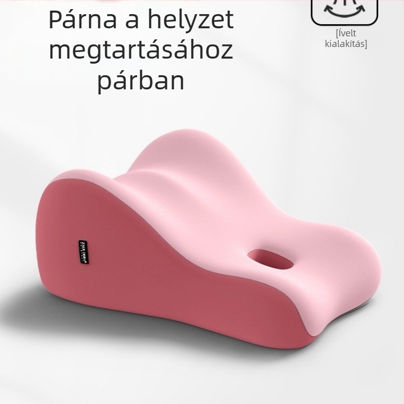 Ágyéki támasz párna irodába — memóriahab töltet, modern minimalista stílus, egyedi feldolgozás