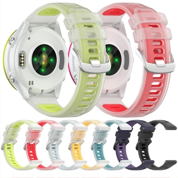 Garmin Forerunner 245/255/645/570 szilikon cserepánt, 20/22 mm
