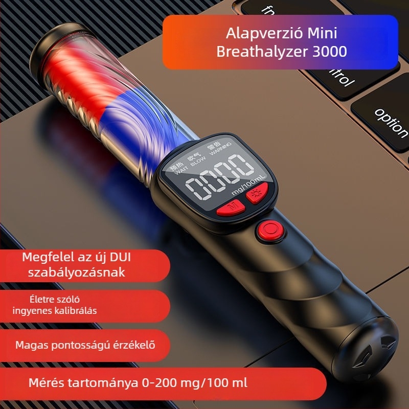 Alkohol-szonda – Légzésalapú, rendkívül pontos mérőeszköz