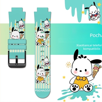 BWD TPU óraszíj Little Genius és univerzális modellekhez — Sanrio mintázat, csat, 50 készlet a csomagban