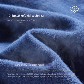 Férfi alapréteg melegítő nadrág — combed cotton, 95–100% pamut, közepes vastagság 181–200 g/m², antibakteriális, antistatikus, melegen tart, egy rétegű, nadrág hossz