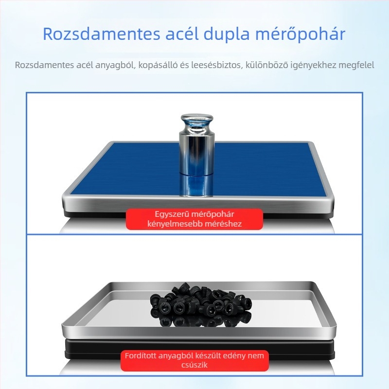 Precíziós elektronikus számoló mérleg Wanlong ACS-M18, elektronikus mérés, akkumulátoros működés, többfunkciós használat