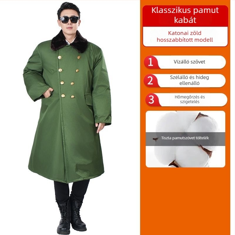Hosszú meleg téli kabát fleece béléssel, Chenille anyag, 90–95% Spandex