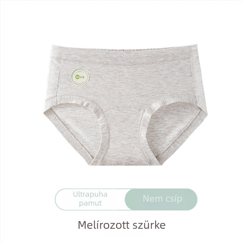60 darab női alsónemű 100% pamut, antibakteriális réteg, középmagas derekú, egyszerű fazon