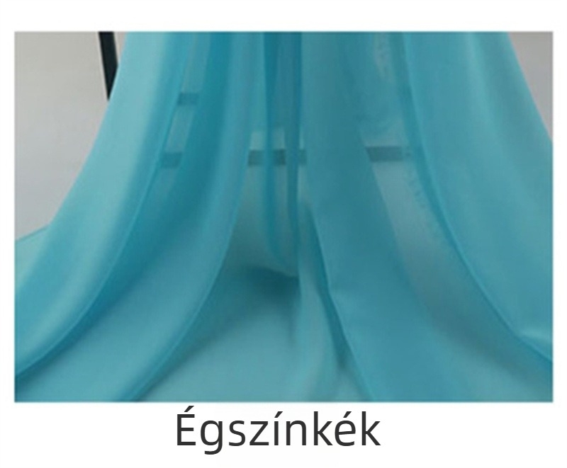 Chiffon hosszú Hanfu köpeny fűzős zárással – retro színpadi jelmez nőknek