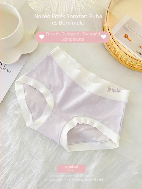 Női alsónemű nylon alapanyagból, pamut bélés, középmagas derekú, egyszínű minta, kötött anyag, fonal 31-40D