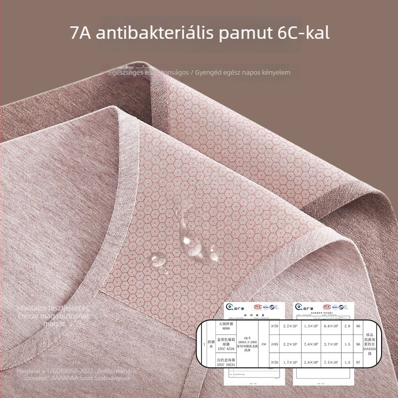 Kismama pamut alsónemű, magas derekú, hasi kontroll, testformázás, intim réteg pamutból