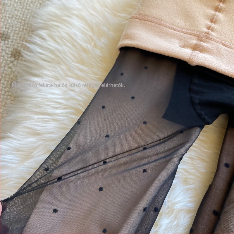 Harisnyához külső réteg csere | Nylon, Mintázat: Hullám, Vékony, Nylon 90–95%, Négy évszak