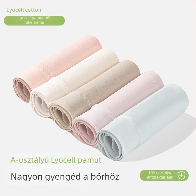 Lyocell antibakteriális női középmagas derekú alsónemű, 10A osztály