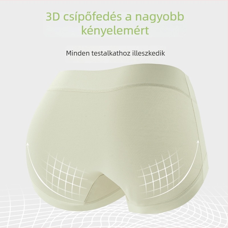 Lyocell antibakteriális női középmagas derekú alsónemű, 10A osztály