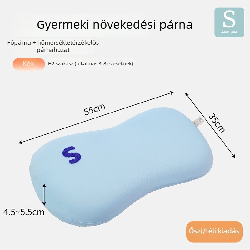 Gyerek párnahuzat - 100% pamut, reaktív nyomtatás és festés, modern egyszerű stílus