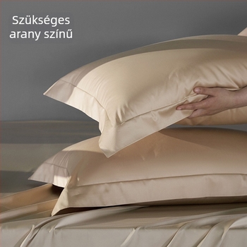Két darab párnahuzat, 100% pamut, szaténszövés, hosszú szálú pamut, reaktív festés