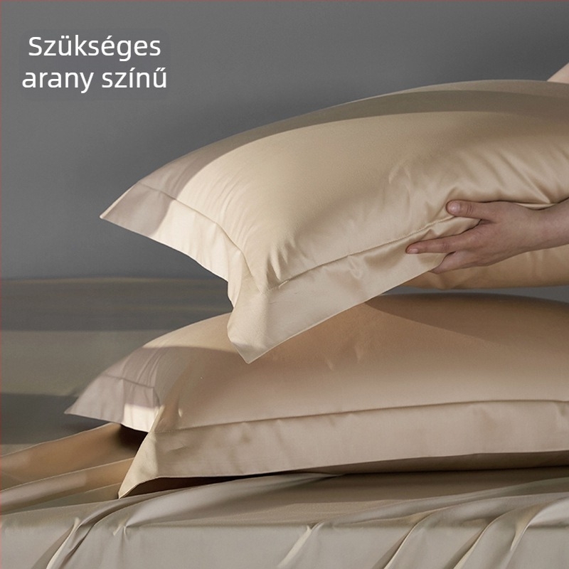 Két darab párnahuzat, 100% pamut, szaténszövés, hosszú szálú pamut, reaktív festés