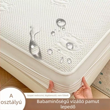 Gyerekeknek készült Class A vízálló, quiltelt, illeszkedő lepedő, teljes matracvédővel és anti-slip védelemmel, Simmons matracvédővel, egy darab (3)