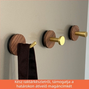Mágneses horog, egyrészes, modern minimalist stílus, anyag: magnet, 1 db