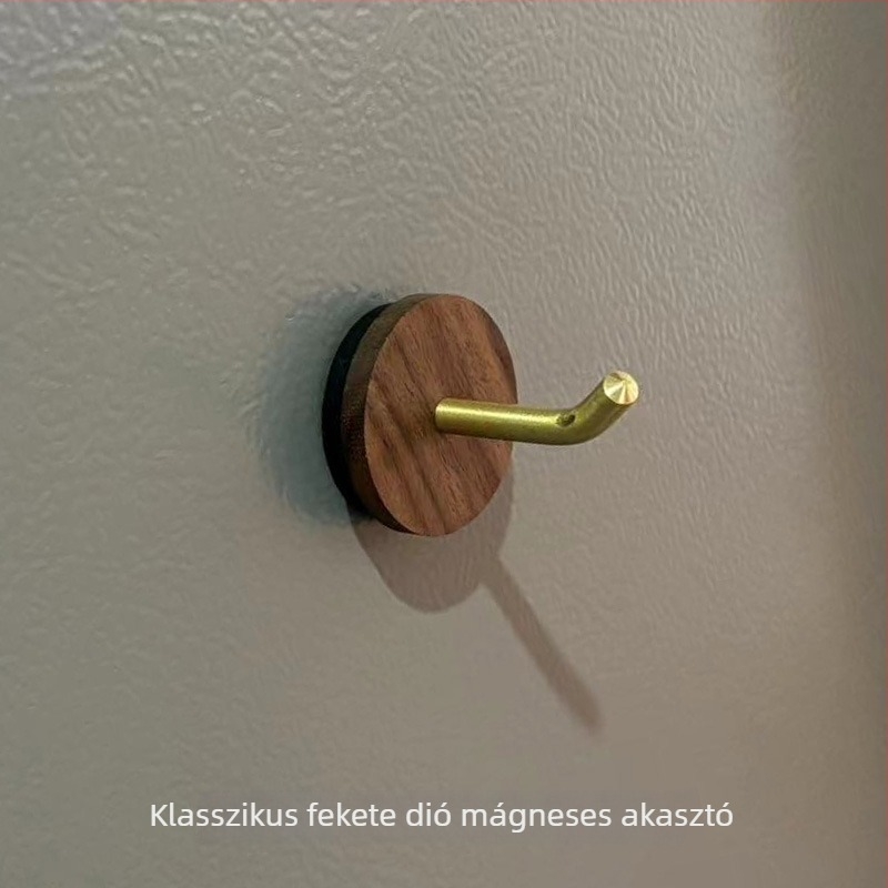 Mágneses horog, egyrészes, modern minimalist stílus, anyag: magnet, 1 db