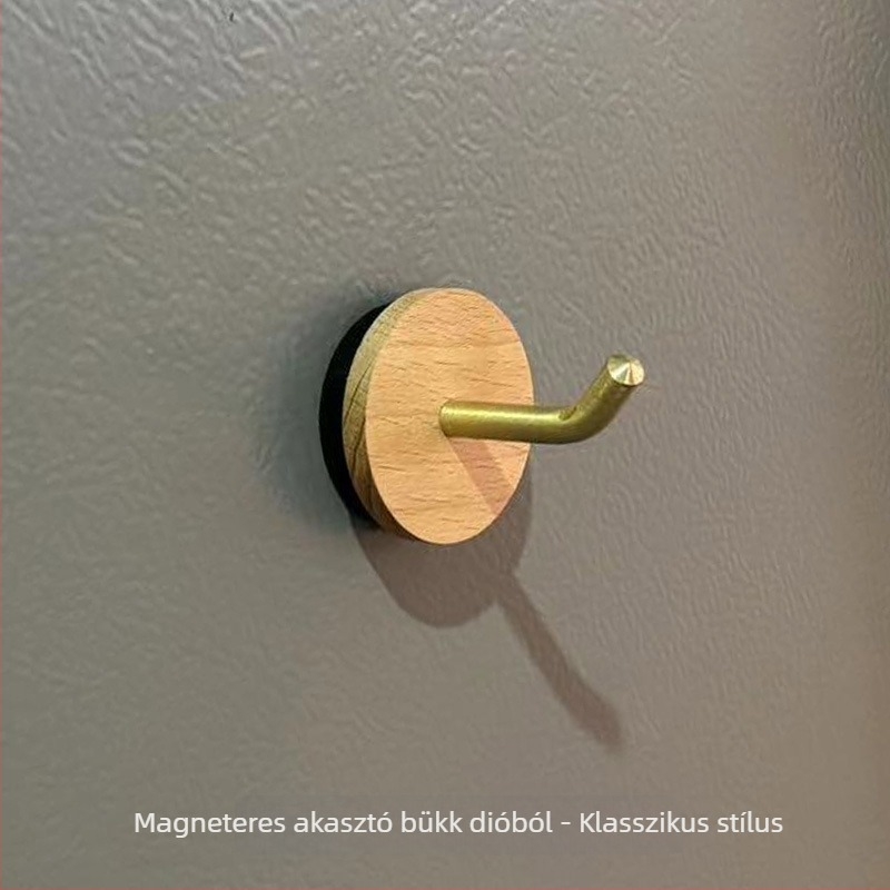 Mágneses horog, egyrészes, modern minimalist stílus, anyag: magnet, 1 db
