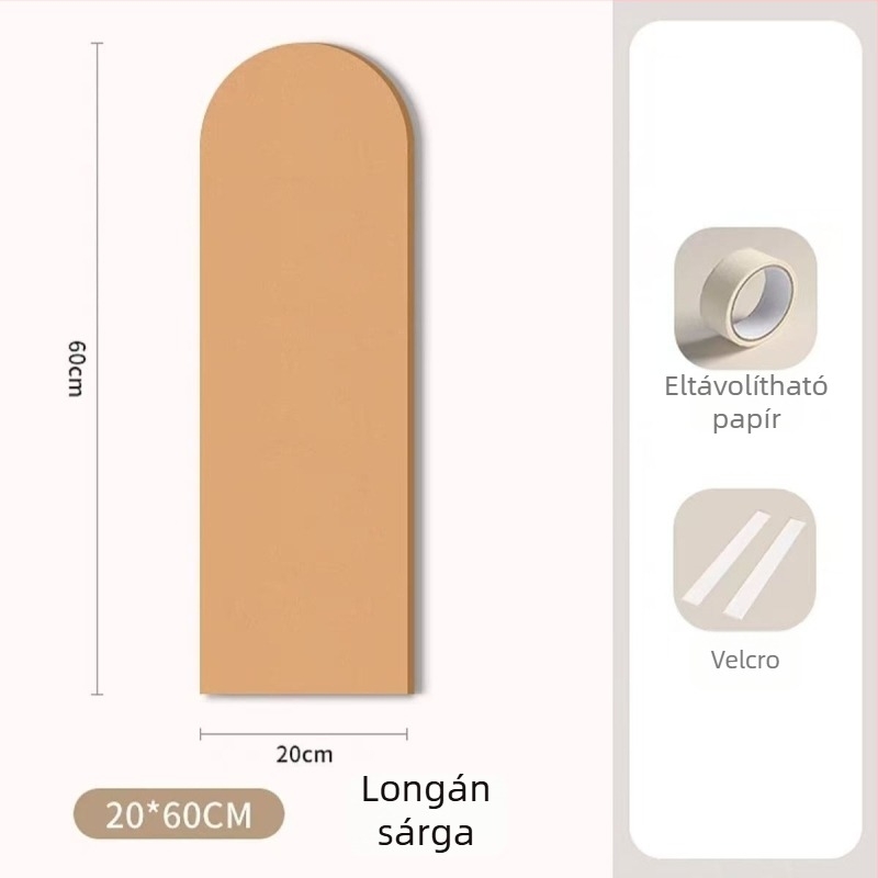 Morikage Gyermekeknek szóló önragasztó filc falpanelek - poliészter rost, modern minimalist stílus, testreszabás elérhető