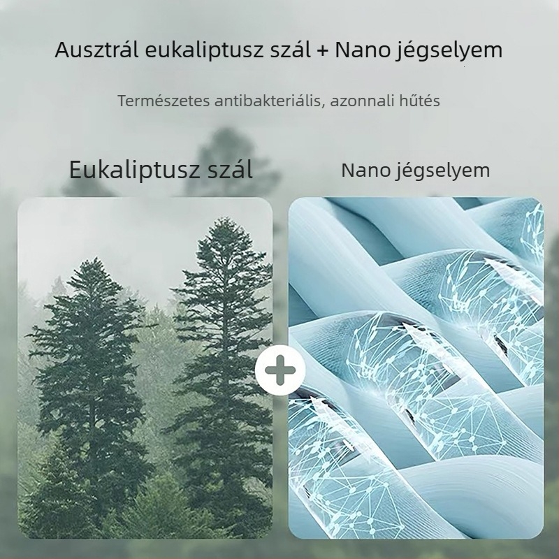 Baba matrac bölcsőéhez és óvodába - Ice Silk nyári matrac, nyers bambusz rost, 0-1 év, testreszabható, magáncímke