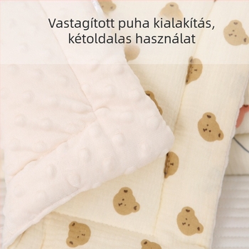 Bud haha babakocsipárna, pamutból, 0–1 éveseknek, testreszabható