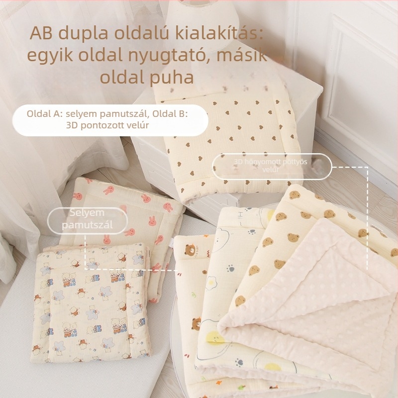 Bud haha babakocsipárna, pamutból, 0–1 éveseknek, testreszabható