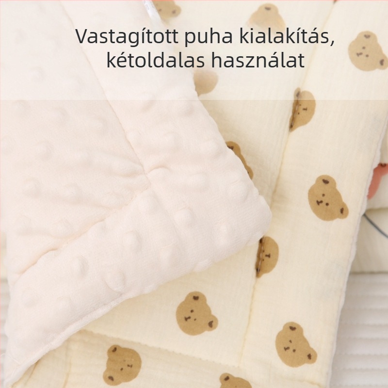 Bud haha babakocsipárna, pamutból, 0–1 éveseknek, testreszabható