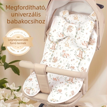 Babakocsi matrac – pamut párna babáknak, 2–3 évesek, pozíció: baba (Anyag: Pamut; Kategória: Mat)